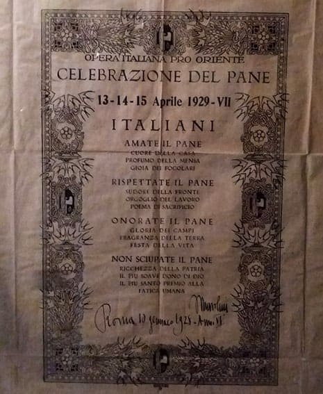 adesivi murali inno al pane