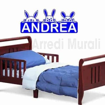 adesivi murali personalizzati camerette bambini