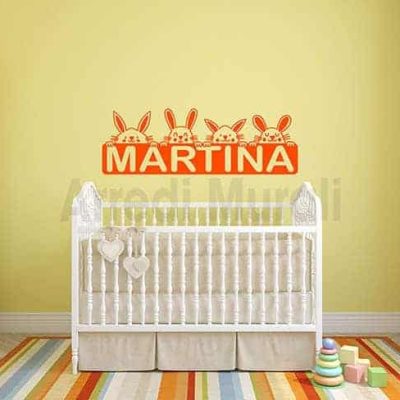 decorazioni da parete personalizzate camerette bambini