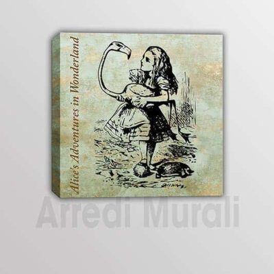 Alice nel paese delle meraviglie stampa quadro