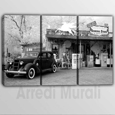 Quadri moderni stampe vintage arredo 3 tele 60x30