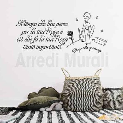 wall stickers frase piccolo principe