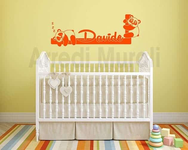 Adesivi da parete camerette bambini