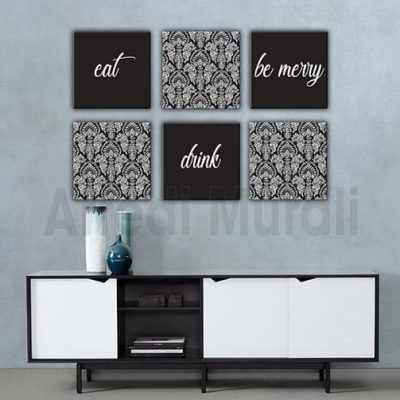 quadri moderni eat drink and be merry