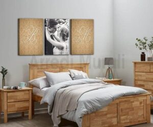 quadri moderni tris stampe personalizzate