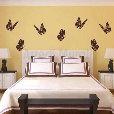 adesivi murali farfalle decorazioni da parete