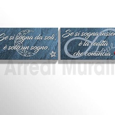 quadri-moderni-frase-insieme-camera-da-letto