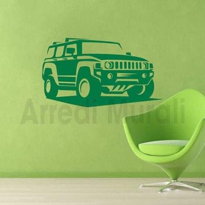 adesivi da parete auto Hummer