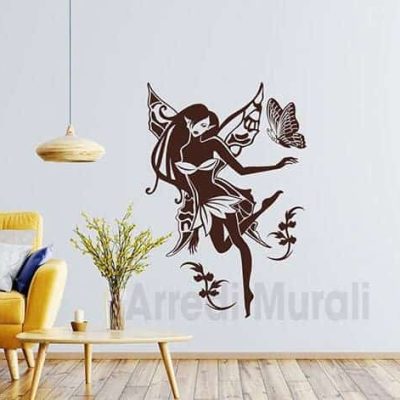 adesivi murali fatina stickers da parete