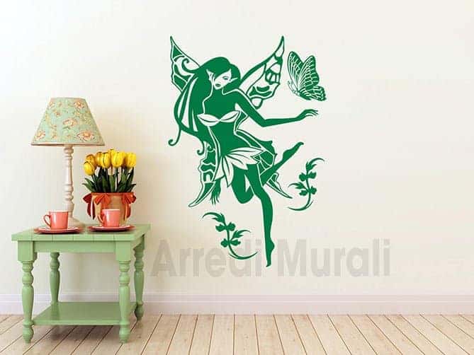 stickers disegno fata