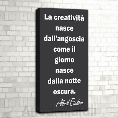 Quadro frase Einstein