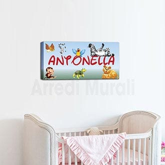 quadro moderno personalizzato bambini
