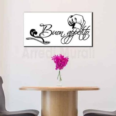 Quadro moderno buon appetito