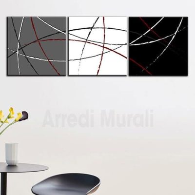 3 quadretti astratti
