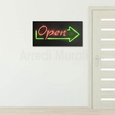 Quadro moderno stampa open su tela, decorazione da parete