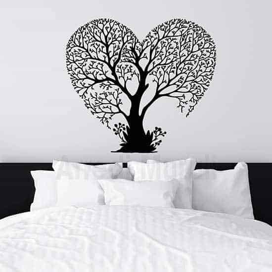 Adesivi da parete albero love