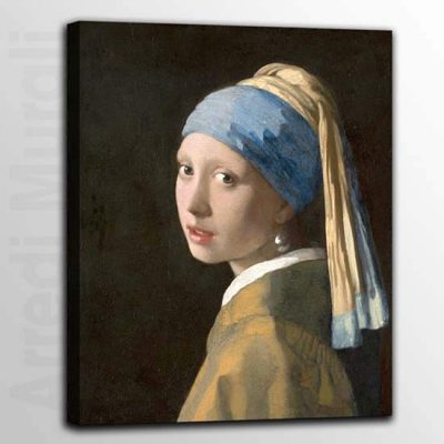 Quadri famosi ragazza col turbante di Vermeer