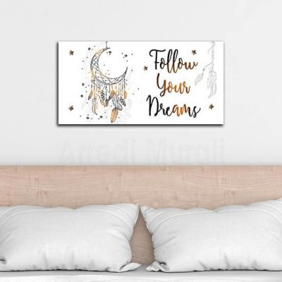 Quadro con frase per camera da letto, decorazione da parete