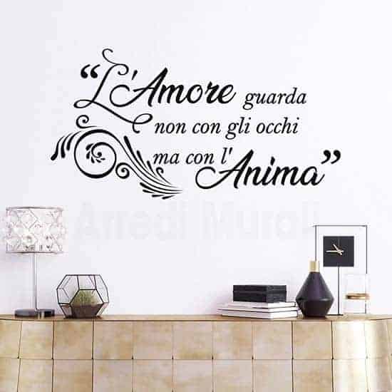 Citazione adesiva da parete di Shakespeare