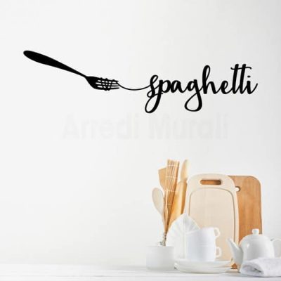 Adesivi da parete spaghetti per cucina