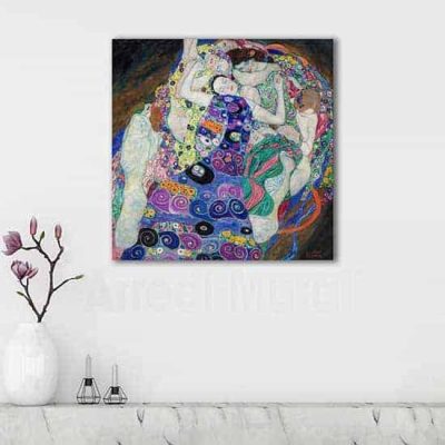 Quadro su tela riproduzione La Vergine di Klimt