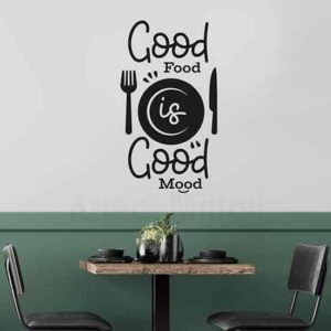 Adesivi murali buona cucina, decorazione da parete