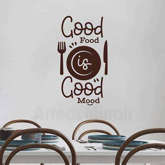 Adesivi murali buona cucina