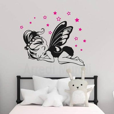 fatina adesiva per cameretta