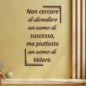 frase adesiva da parete di Einstein stickers murali