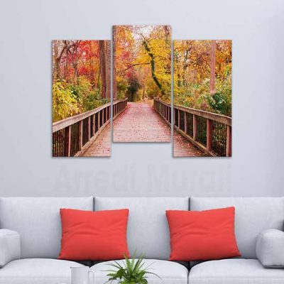 Quadri su tela con paesaggio a olio, stampe su tela