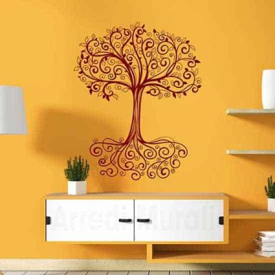 Adesivo murale albero della vita, decorazione da parete