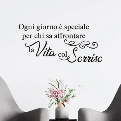 Wall stickers frase decorativa