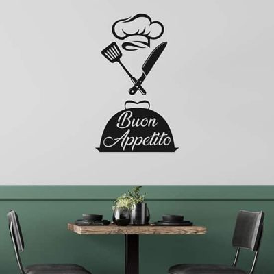 Adesivi murali per cucina o ristorante