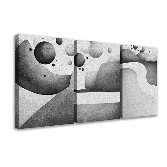 Quadri astratti bianchi e neri