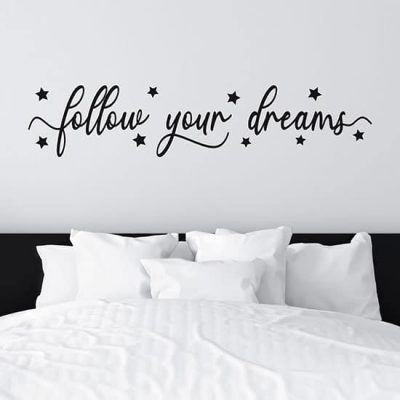 adesivi murali per camera da letto colore nero