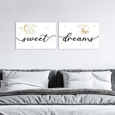 Quadri su tela sweet dreams, decorazioni da parete