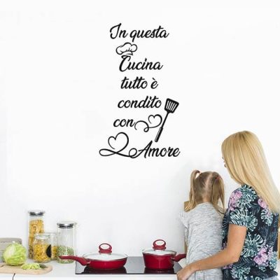 Stickers murali cucina
