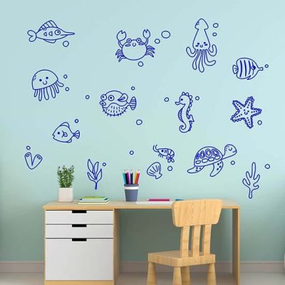 Disegni adesivi murali per bambini