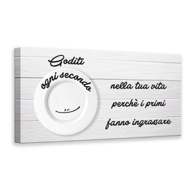 Quadro con scritta per la cucina