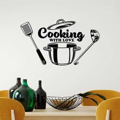 Wall stickers per cucina o ristorante decorazioni adesive