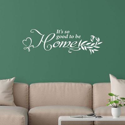 Scritta adesiva per muro decorazione da parete