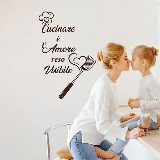 frasi adesive per cucina