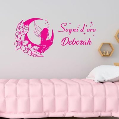 Adesivi murali personalizzati per bambina