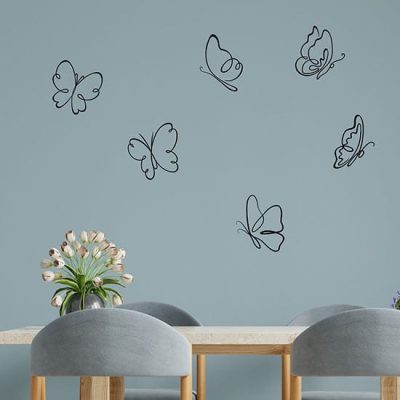 Adesivi per muro farfalle adesive decorazioni da parete