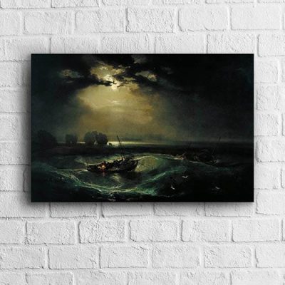 Quadro di William Turner pescatori in mare