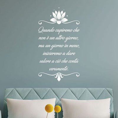 Scritte adesive per muri adesivi da parete