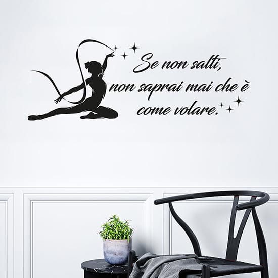 Frase adesiva ginnastica ritmica