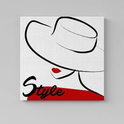 Quadri fashion con stampe su tela quadro style