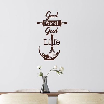 Adesivi da parete con scritte per la cucina