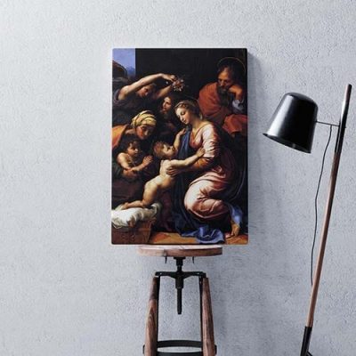 Quadro Sacra Famiglia di Raffaello